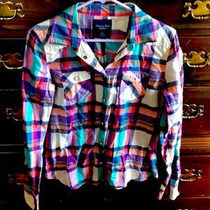 Pearl snap button down